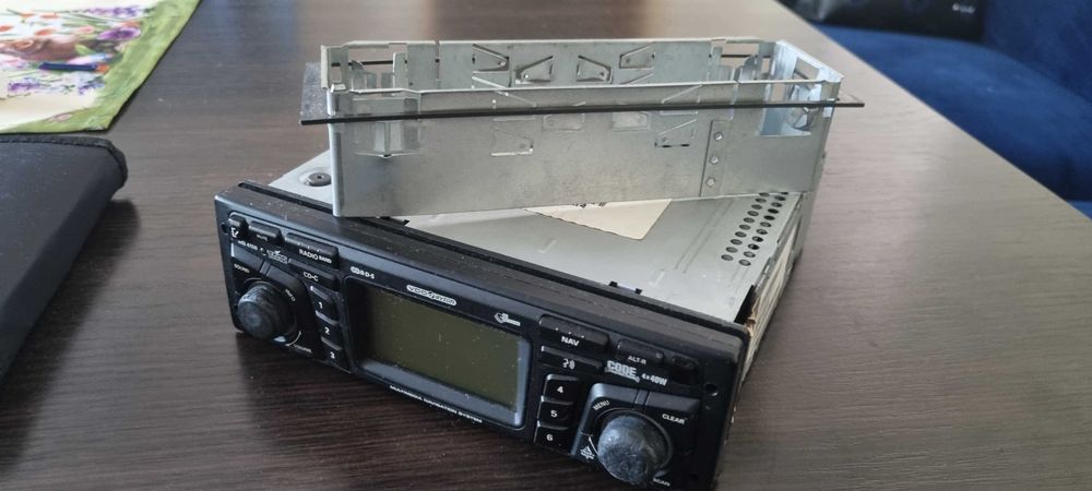 Radio samochodowe Dayton MS 4150 RS + kieszeń 1Din + płyty z navi