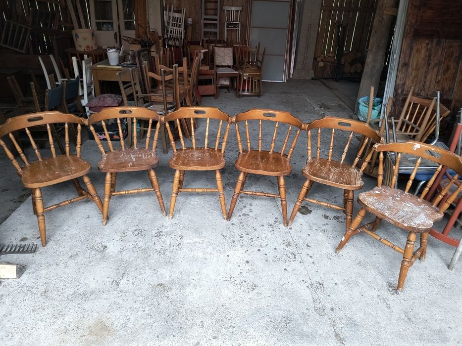 Zestaw krzeseł vintage