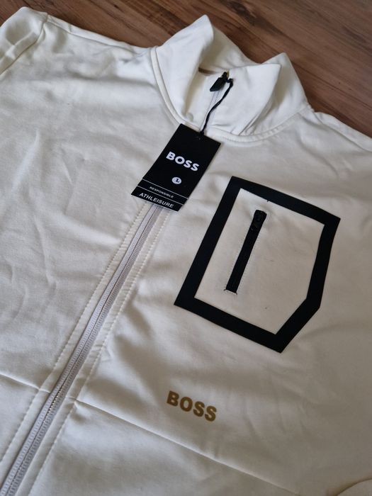 Bluza Hugo Boss kremowa L