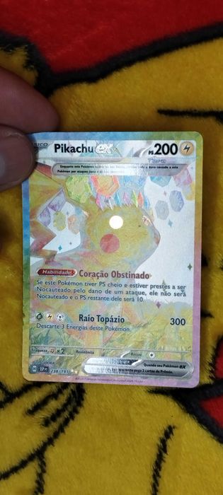 Carta Pikachu Ex SSP 238