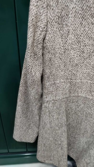 Casaco comprido elegante