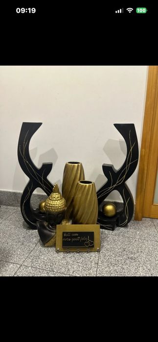 Vendo conjunto de decoração moderno