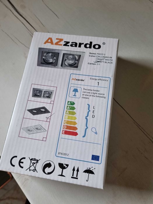 Lampa sufitowa Paco 2 Azzardo