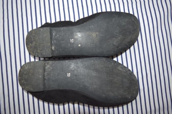 H&M skórzane baleriny 37