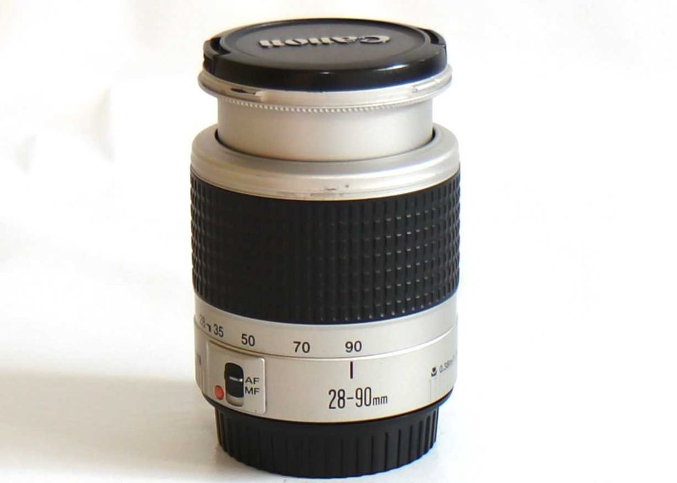 Lente Canon 28-90mm objetiva em muito bom estado