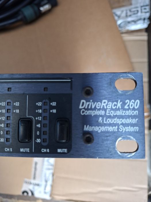 Vendo dbx driverack 260 original