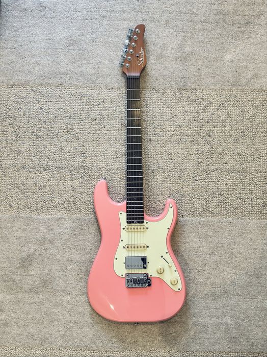 Schecter Nick Johnston Traditional H/S/S Atomic Coral