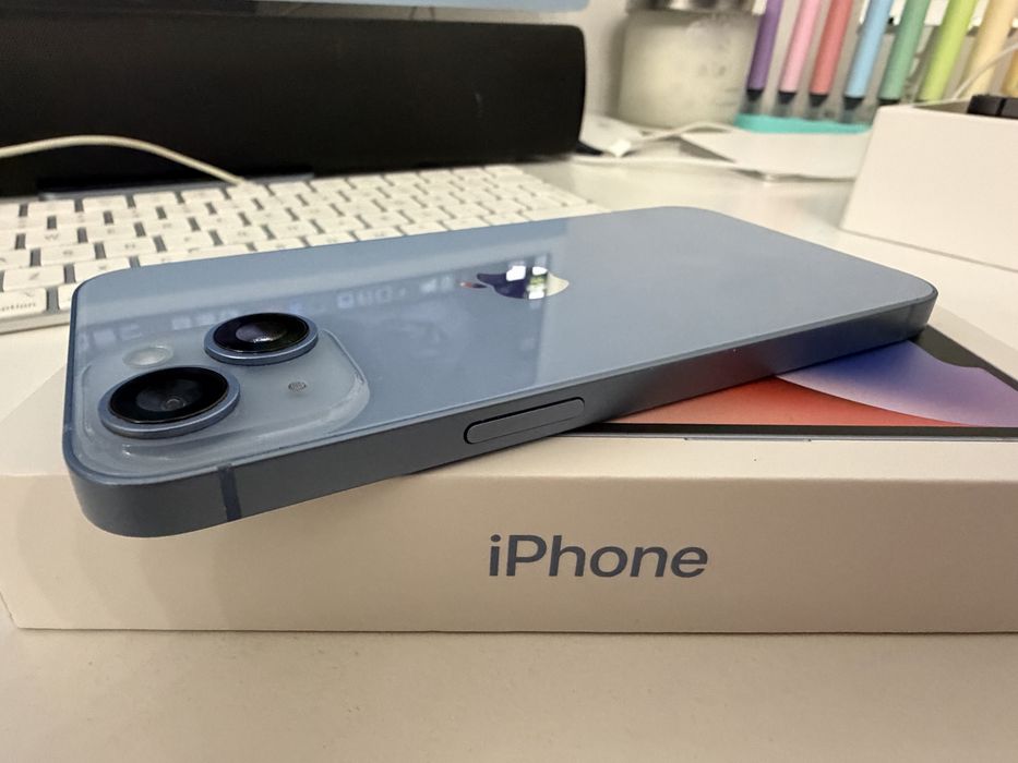 Bateria 100% iPhone 14 128gb Blue Idealny