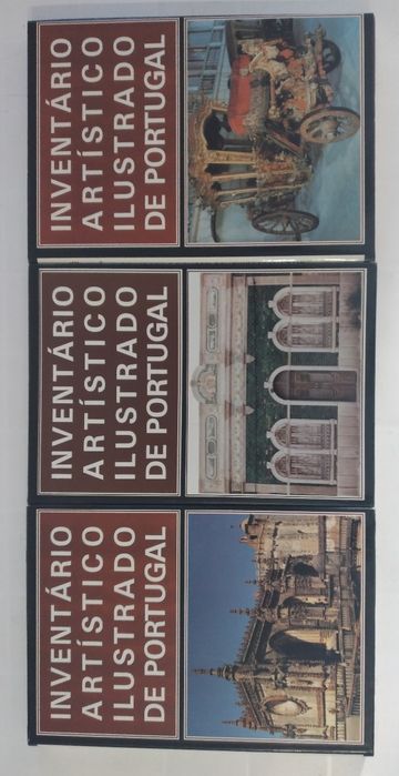 Inventário Artístico Ilustrado Portugal livros novos cada 10€ os 3-20€