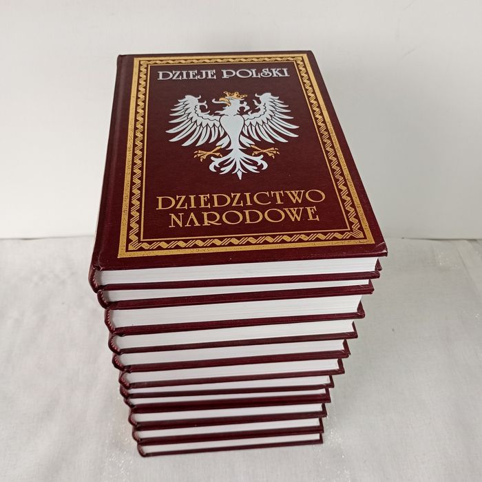 Dzieje Polski: Dziedzictwo Narodowe. August Sokołowski. Komplet 11 tom