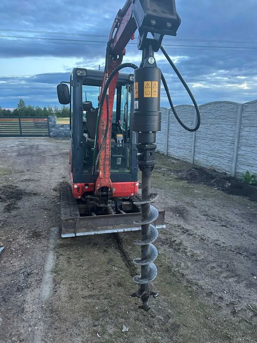 Usługi minikoparką, wiertnica, glebogryzarka separacyjna