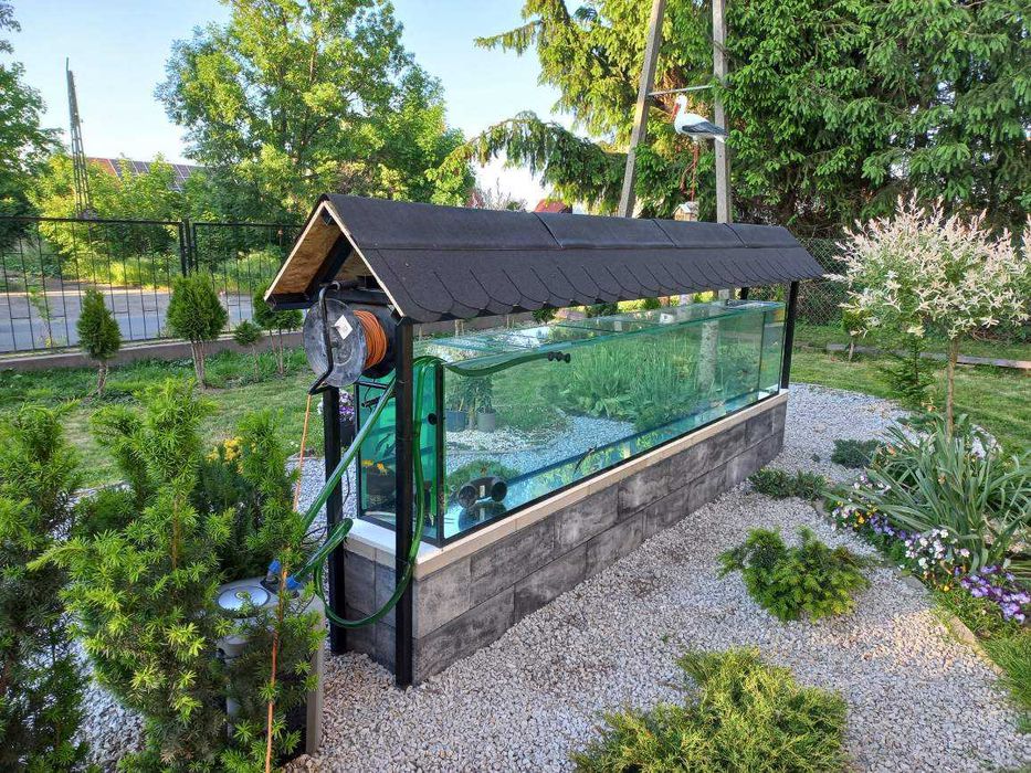 Akwarium proste 80x35x40 - 112 litrów OPTIWHITE