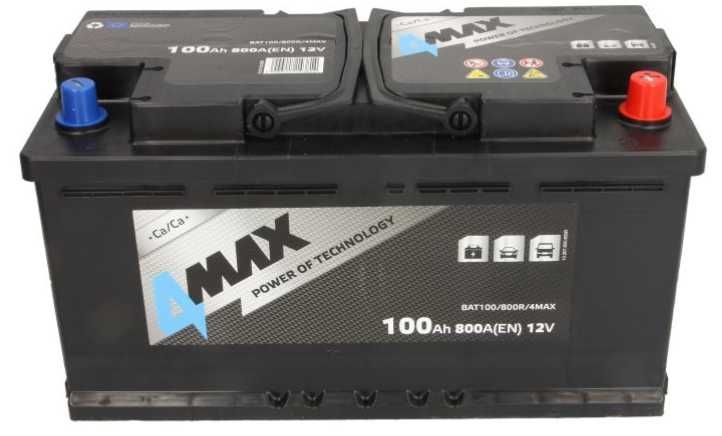 Akumulator JENOX 4MAX 12v 100ah 800a P+ 3 lata gw. Radom wysyłka