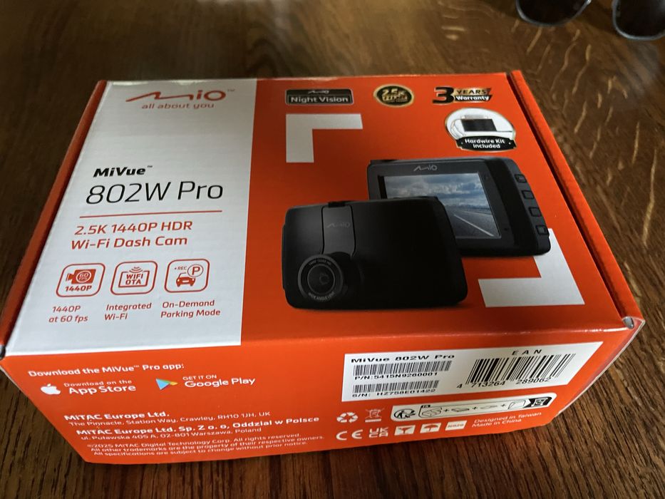 Wideorejestrator MIO MiVue 802W Pro GPS