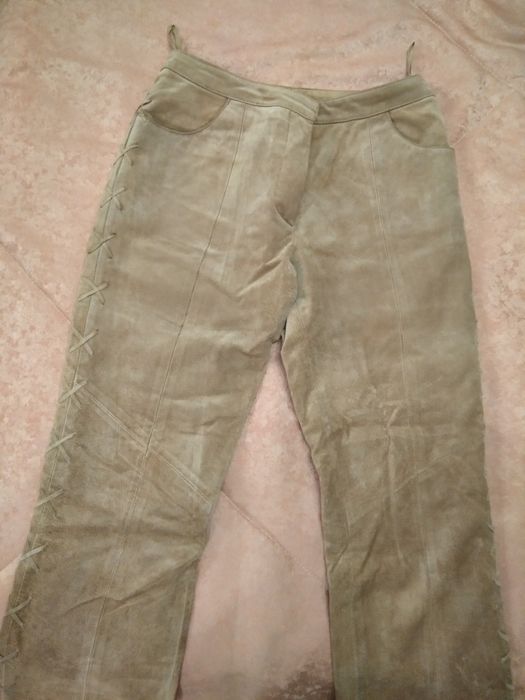 Кожаные брюки(штаны из замшы)