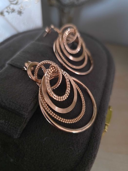 Kolczyki Lilou rose gold