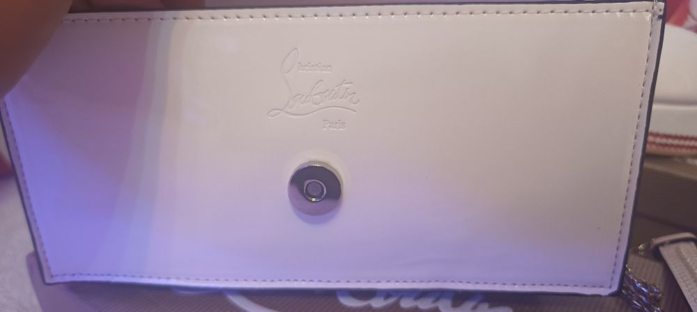 Torebka Christian Louboutin limited edyttion withe