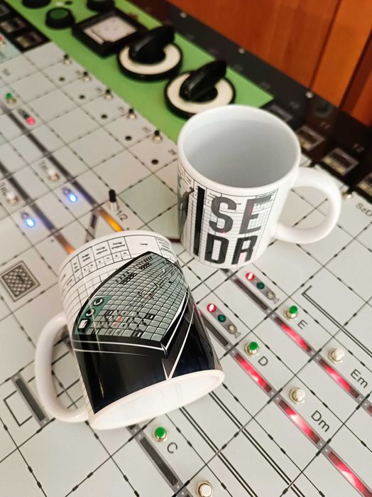 Kubek dla kolejarza, dyżurnego ruchu z napisem ISEDR