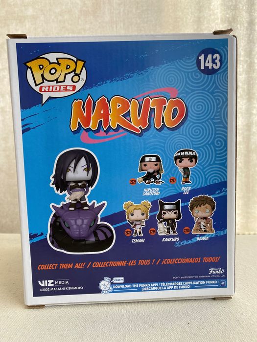 Funko pop Naruto Orochimaru with Manda Фігурка фанко поп наруто