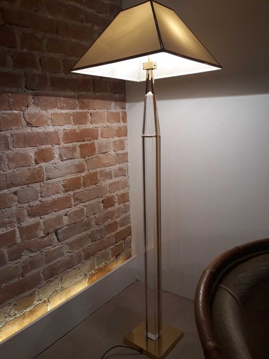 Włoska lampa podlogowa, lata 70