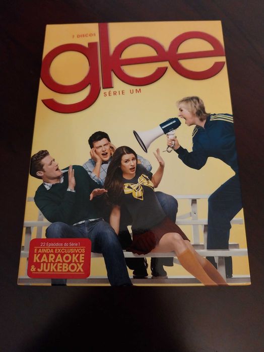 Glee - 1ª temporada, DVD, 22 episódios + exclusivos karaoke e jukebox