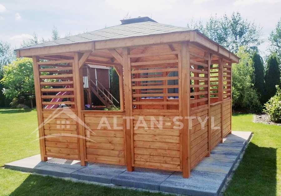 Altany, altanki, wiaty, altanka ogrodowa ANIELA 3x4m PRODUCENT