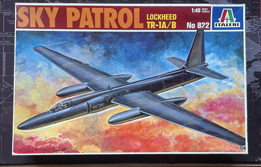 SKY PATROL lockheed TR-1A/B 1/48 Italieri Poznań Grunwald • OLX.pl