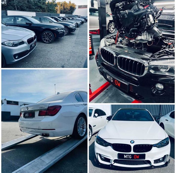 SILNIK BMW N57D30A 245km ! AZOTOWANY WAŁ ! Gwarancja ! MTG OW !