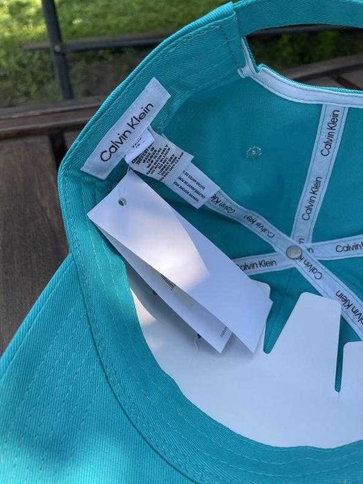 Новая кепка calvin klein бейсболка (ck бирюзовый cap) с америки