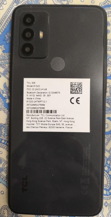 TLC 305 Brand New, Unlocked for All Networks, Oeiras64286057365506121