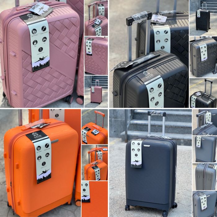 Полипропилен!Чемодан Турция на колесах,валіза,сумка на колесах,дорожна