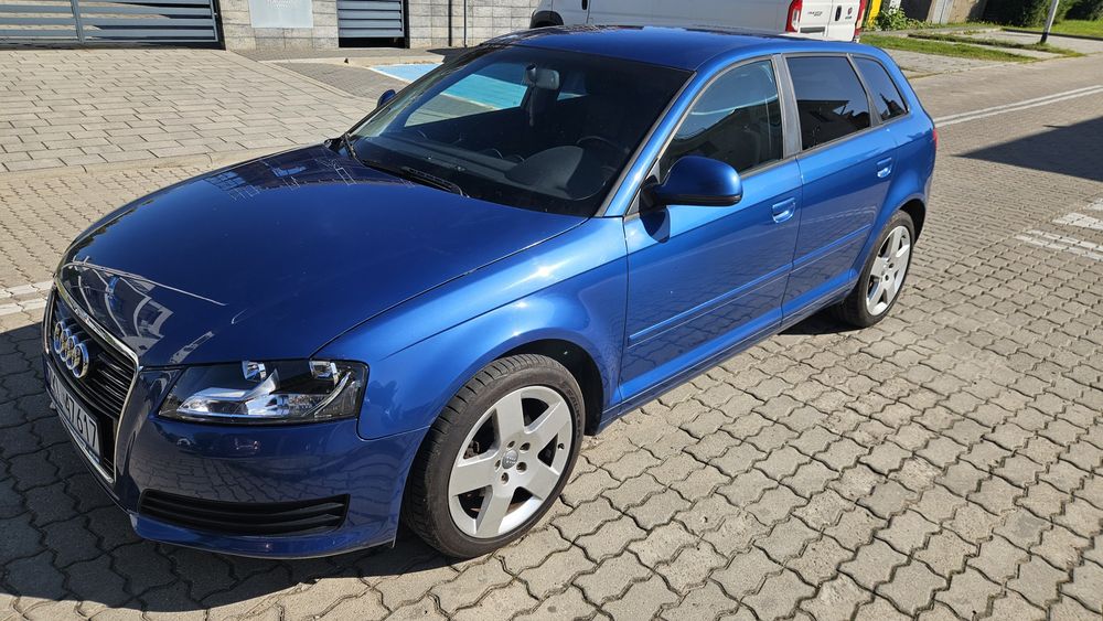 09/10rr 204tys.km AUDI A3 1,8 160KM Navi Kamera Alu  b.ładny