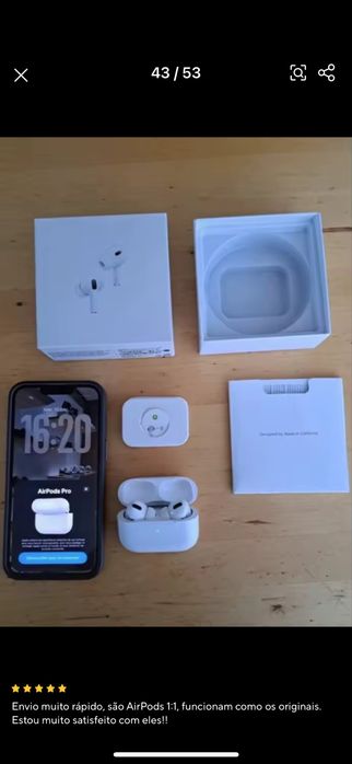 Airpods pro 2 como novos