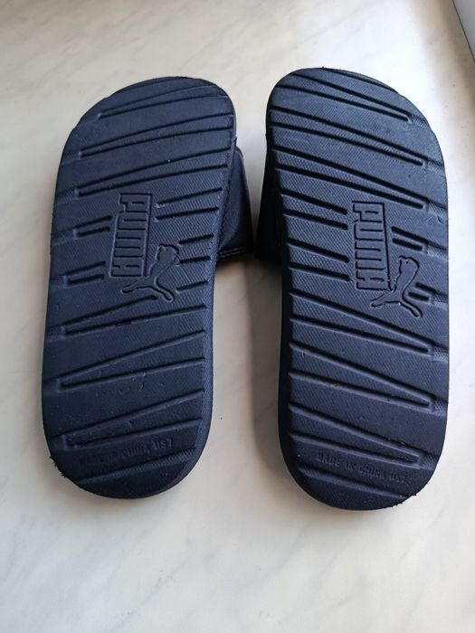 Шлепанцы PUMA оригинал женские 37.5 р (стелька 24 см) черные