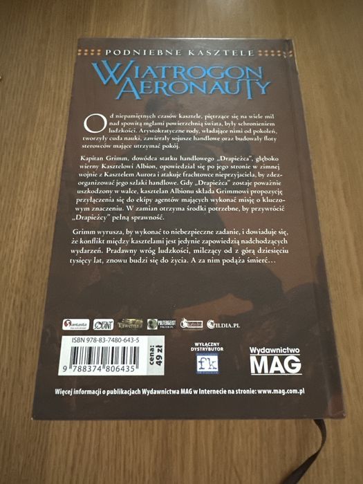 Podniebne kasztele. Wiatrogon aeronauty.