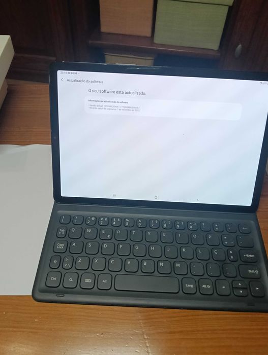 Galaxy Tab S5e com teclado Samsung