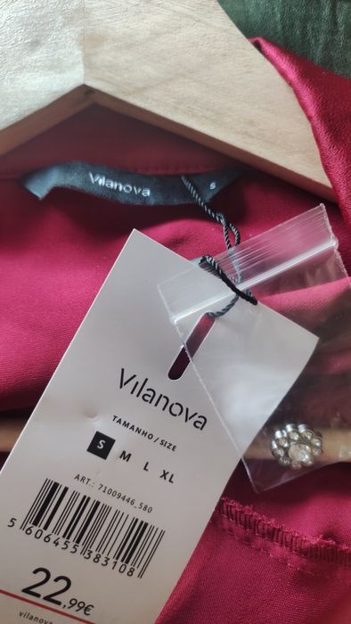 Blusa bordô S Vilanova