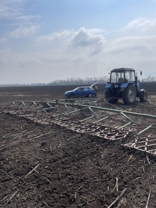 Зцепка борін. Борони 12 м