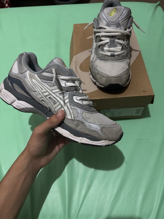 Asics gel nyc white/gray