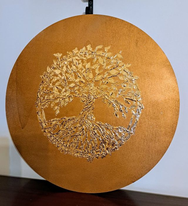 Árvore da vida pintada à mão