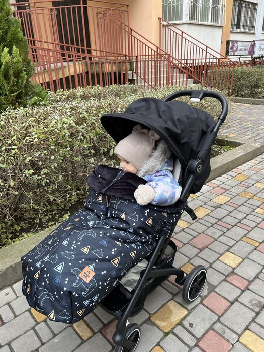 Утеплена накидка на коляску  універсальна  mommy made
