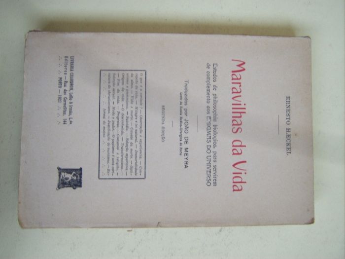 Maravilhas da Vida de Ernesto Haeckel