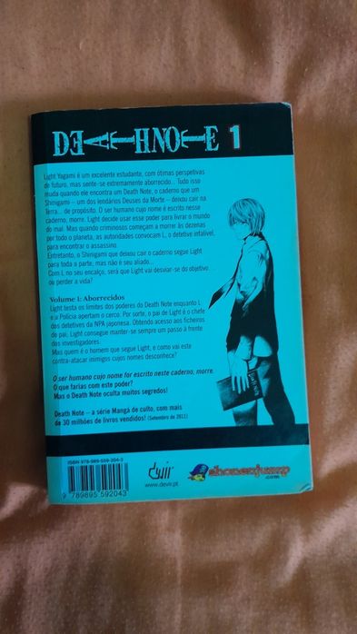 Mangás Death Note 1 e 3