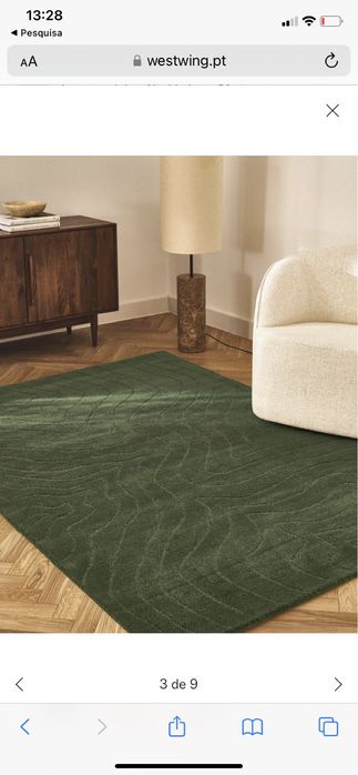 Tapete com cor da moda