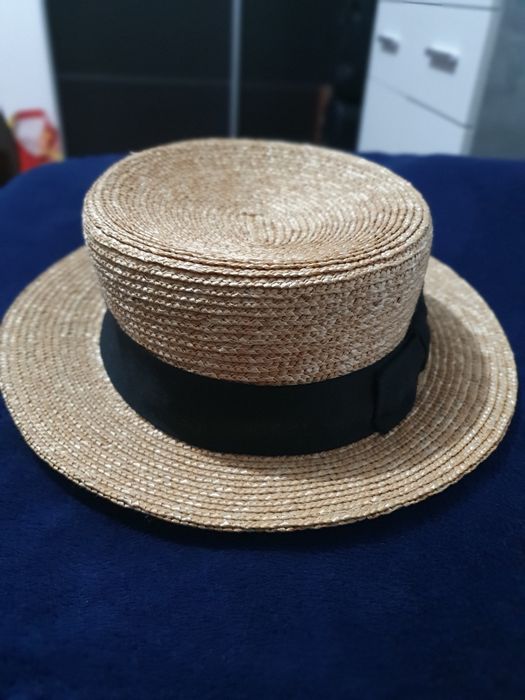 Chapéu masculino ( Boater Hat )