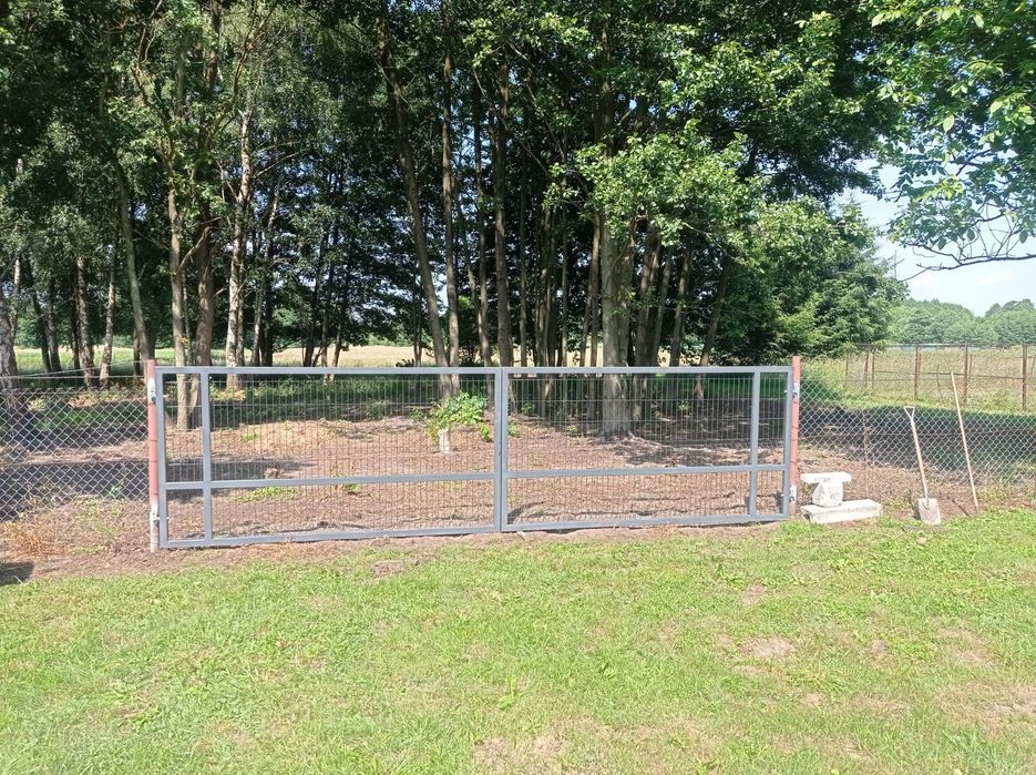 Brama wjazdowa skrzydłowa 6m 7m 8m gospodarcza dla biznesu