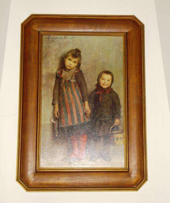 Conjunto de 6 quadros clássicos