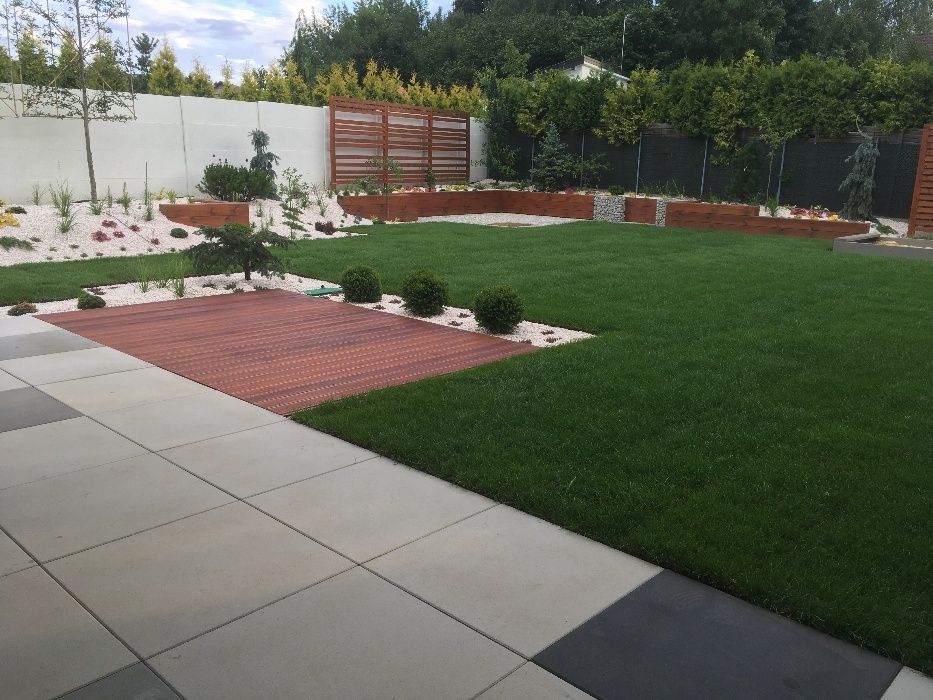 Projekty zakładanie ogrodów, trawników, nasadzeń systemy nawadniające