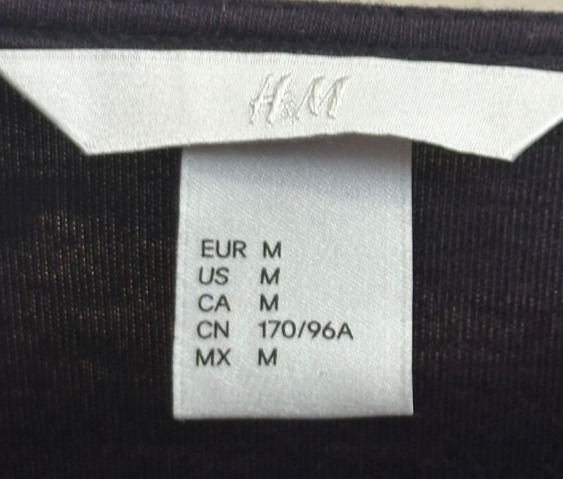 H&M bluzeczka r. M granatowa