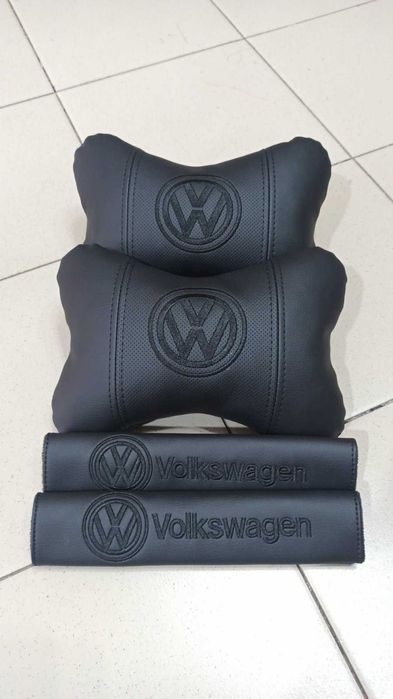 Подушка на подголовник на сидушку безопасности ремень Volkswagen Ауди